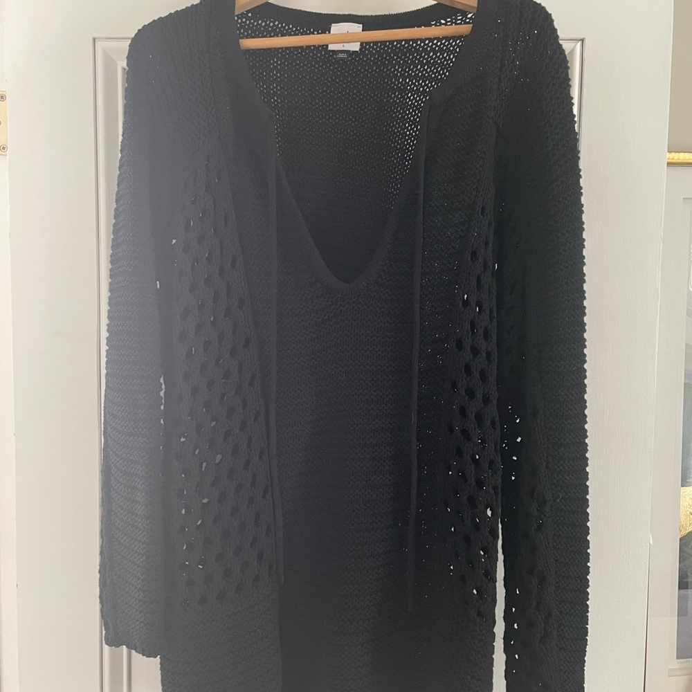 CAbi Black V-Neck Sweater